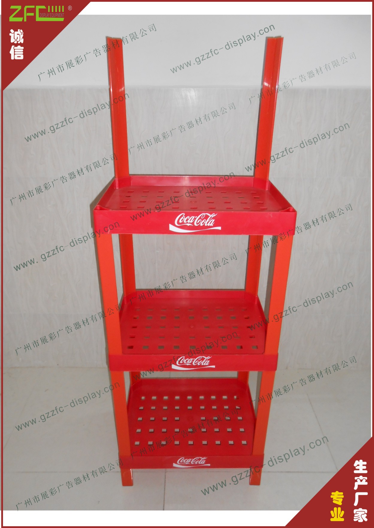 超市轻型塑料展示架hips注塑陈列架 48*80cm牛奶货架层架展示架