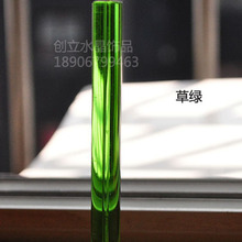 水晶玻璃棒水晶10MM玻璃条10*100DIY饰品配件材料