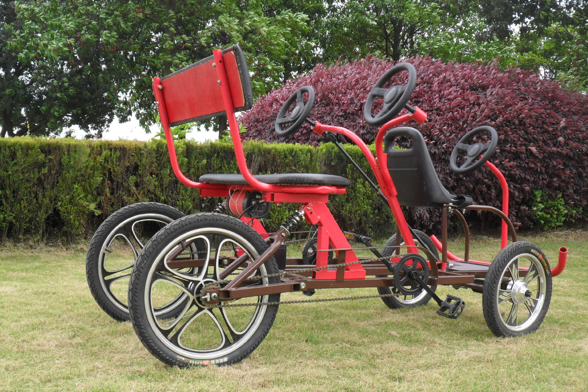 四轮自行车,观光自行车,采购批发单车