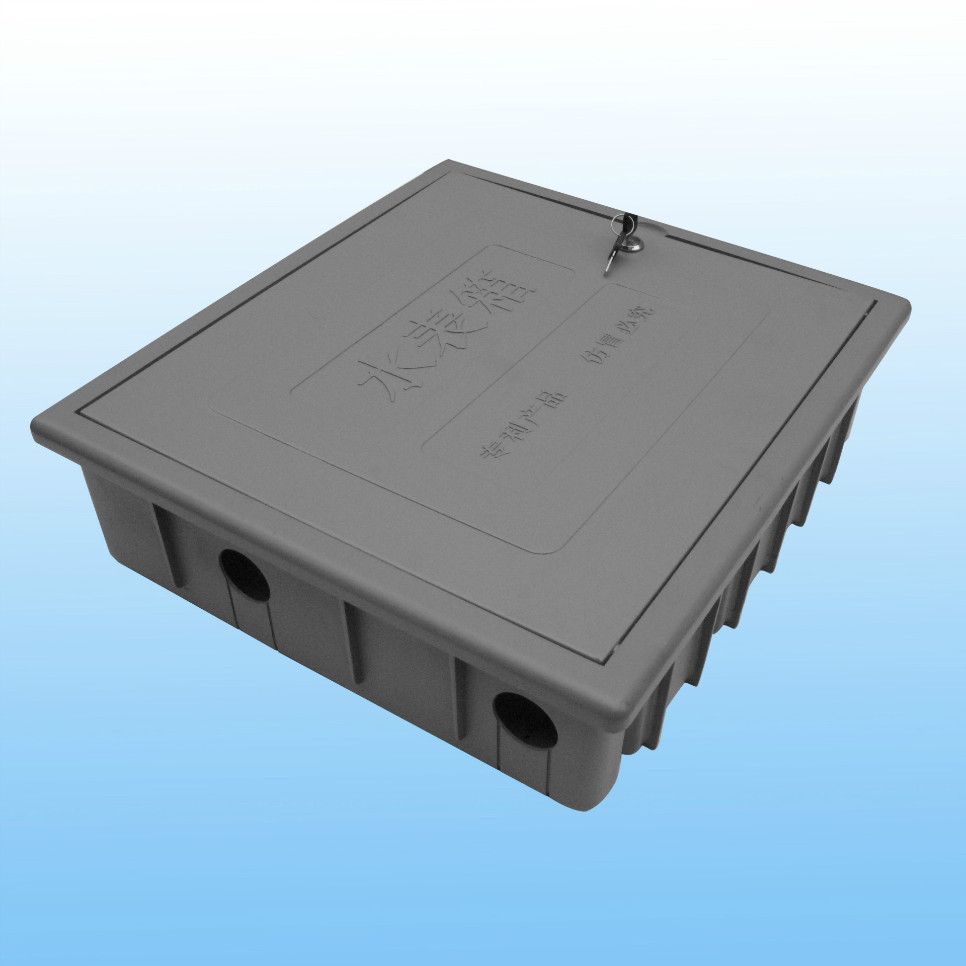 水表箱塑料暗装箱2户防锈抗压加厚款定制非标