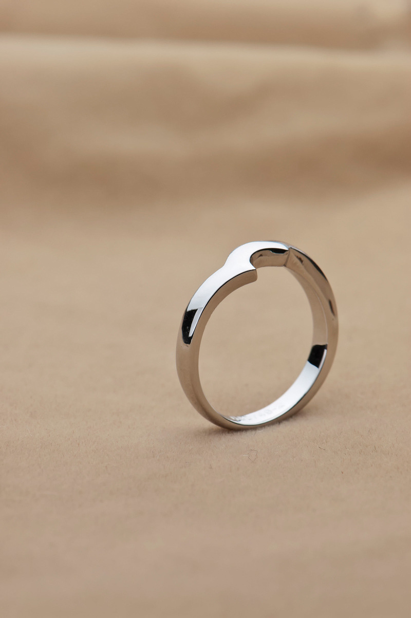 电镀白金戒指 电镀pt戒指 电镀铂金戒指 镀白金戒指 镀金戒指订制