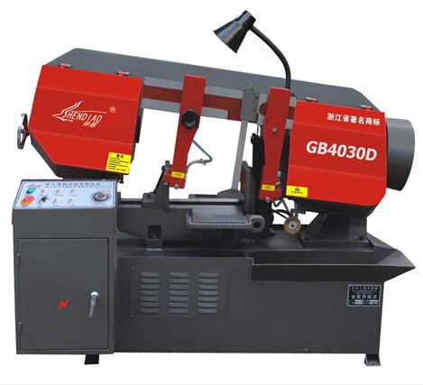 生产厂家供应神雕数控触屏带锯床gzk4240卧式带锯床