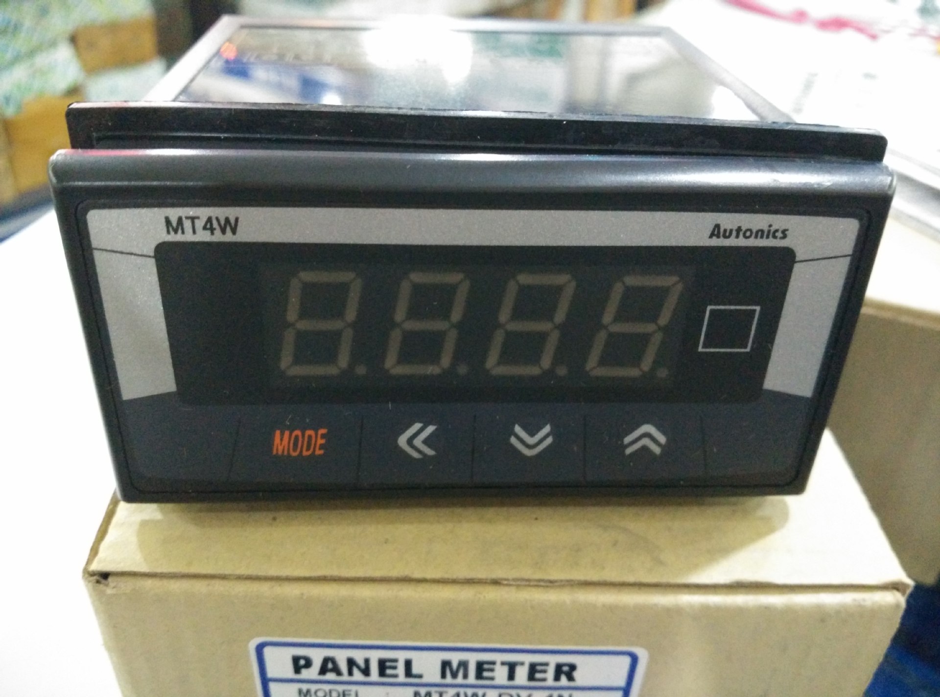 代理韩国奥托尼克斯autonics 多功能面板表mt4w-aa-4n(电流表)