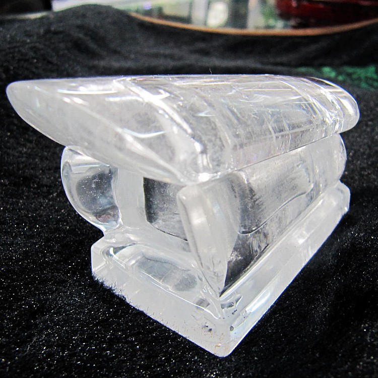 特价天然粉晶黄晶紫晶白水晶雕新鲜出炉原石棺材升官发财热卖包邮