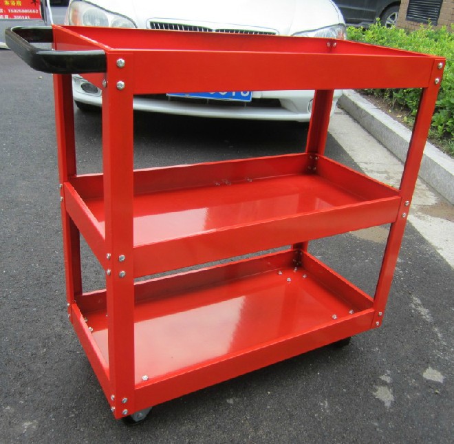 批发三层工具车 汽修专用零件车