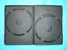 厂家直销PP 14MM双面黑色DVD盒dvd盒子dvd case pp盒pp盒子pp cas