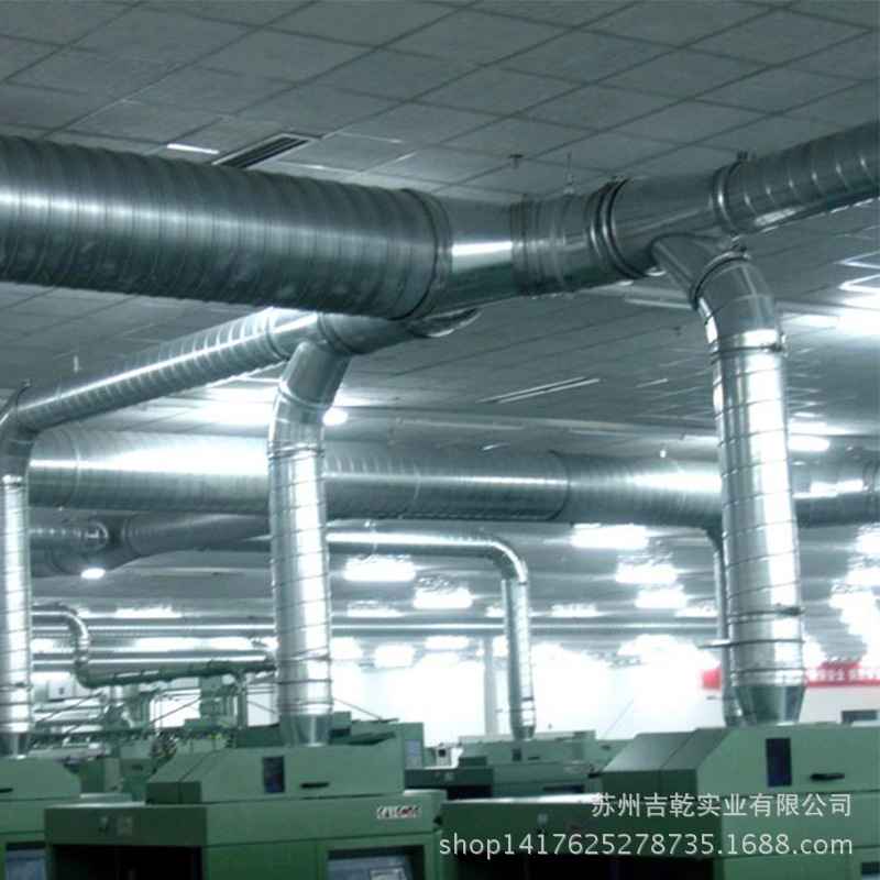 电动防火阀;共板法兰;螺旋管;消声器;消声静压箱;消声管道;通风管道