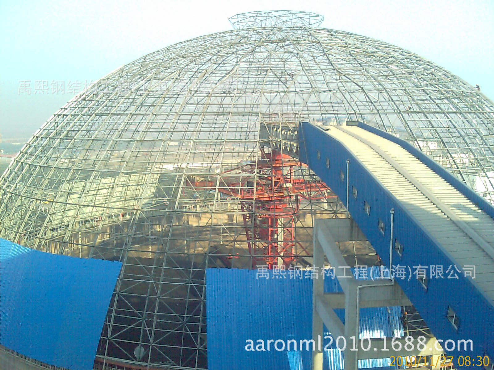 1钢结构网架结构工程设计,球形网架制作 玻璃采光顶工程设计建造