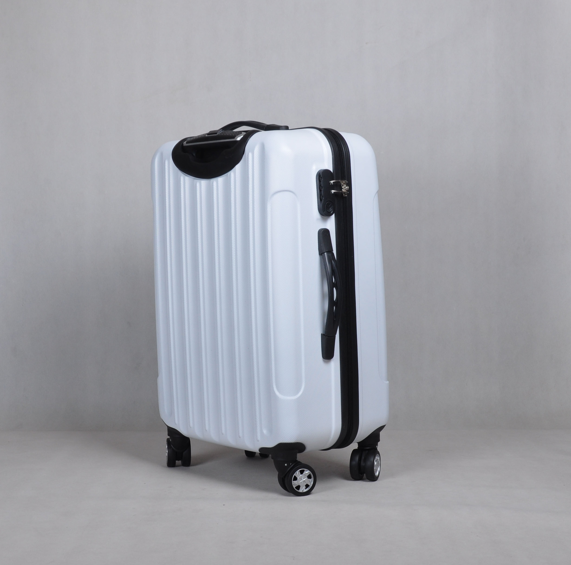 厂家生产行李箱 韩国新款正品abs拉杆箱 万向轮密码旅行箱批发