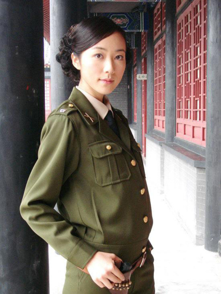 演出服装_国军女兵服美式国民革命党制服 民国军装演出服装绿 - 阿里