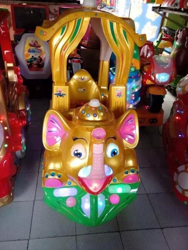 2014厂家直销儿童投币摇摆机摇摇车欢乐小象