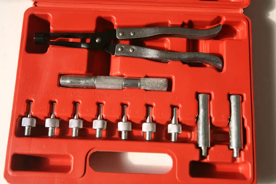 10寸气门油封钳 拔取管多用扳手 阀杆密封钳 汽修汽保工具