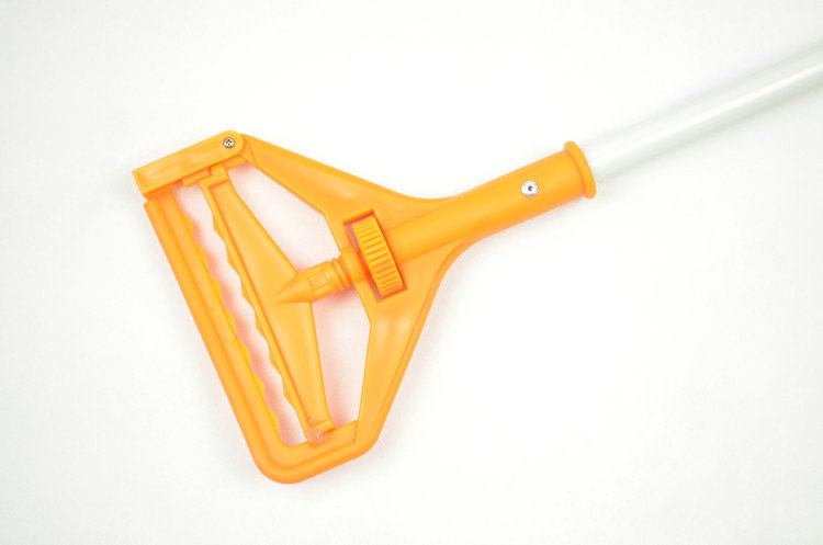 厂家供应 水拖拖把配件 塑料夹口拖把