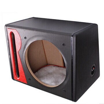 10寸汽车低音炮空箱体 低音喇叭箱体 低音箱体 车载音响超重木箱