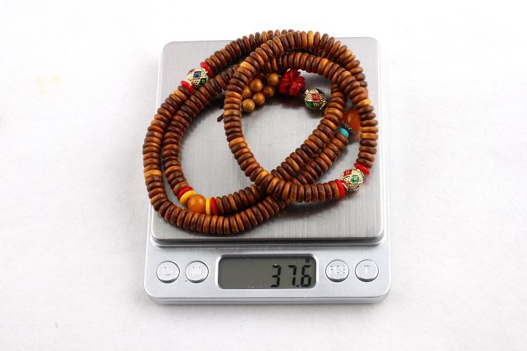 佛珠手链_黑檀佛珠手链 印度小叶红檀 男款超