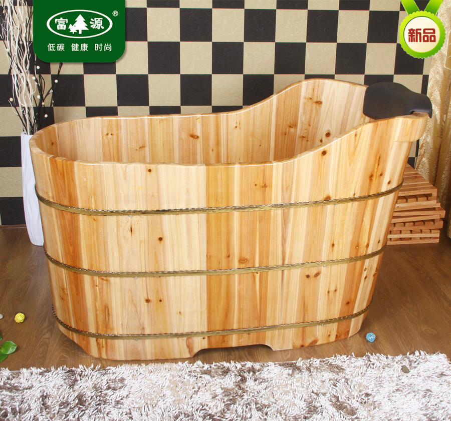 十大品牌厂家专业打造冬季新款香杉木沐浴洗澡泡澡木桶fy-3033