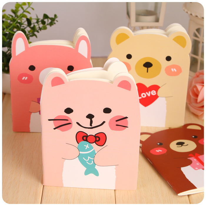big ears bear notebook primary school student cartoon notepad small notebook wholesale christmas gift small gifts for children wholesale