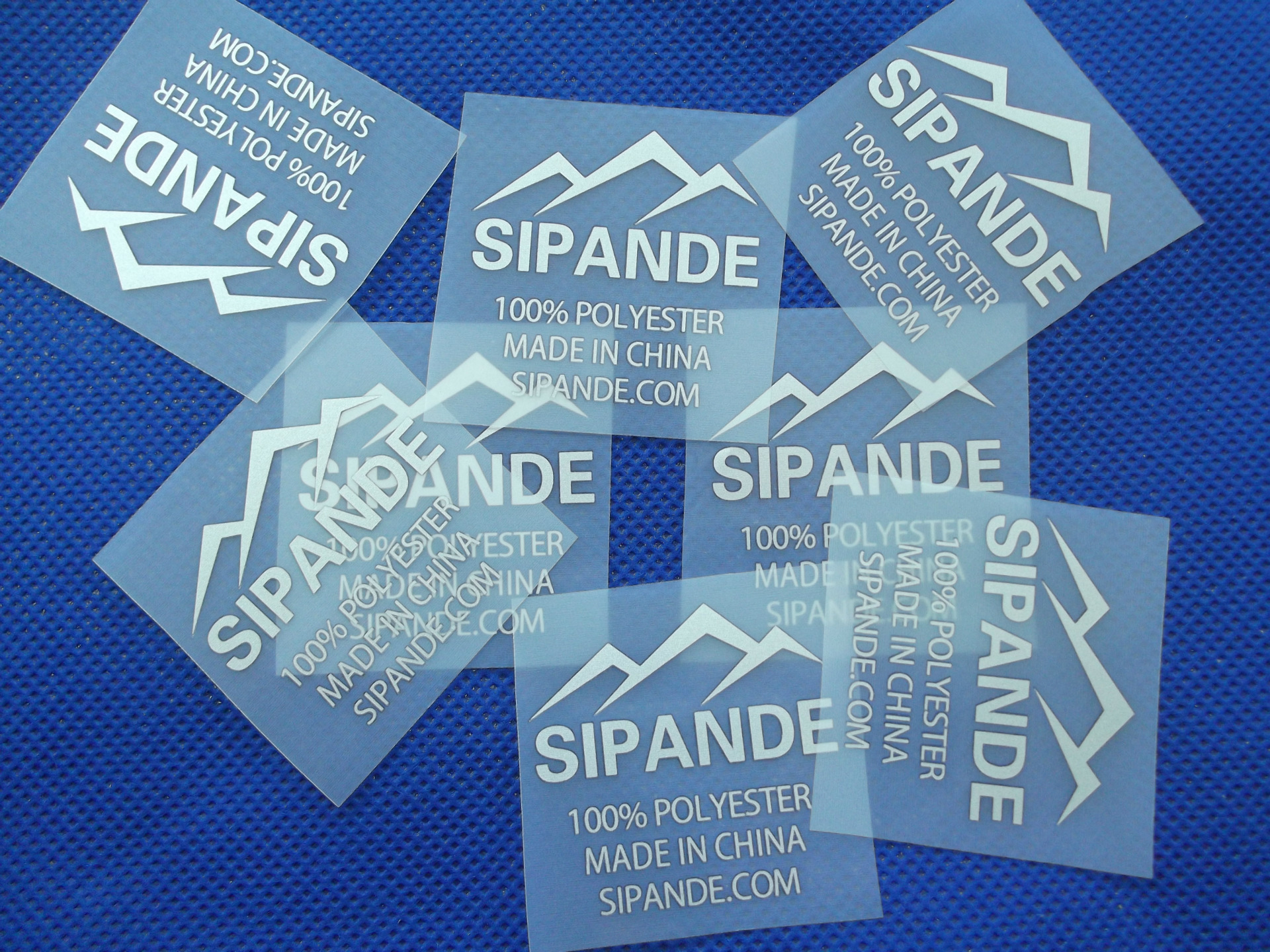 【厂家定制】厚板热转印标 硅胶烫标 立体转印标