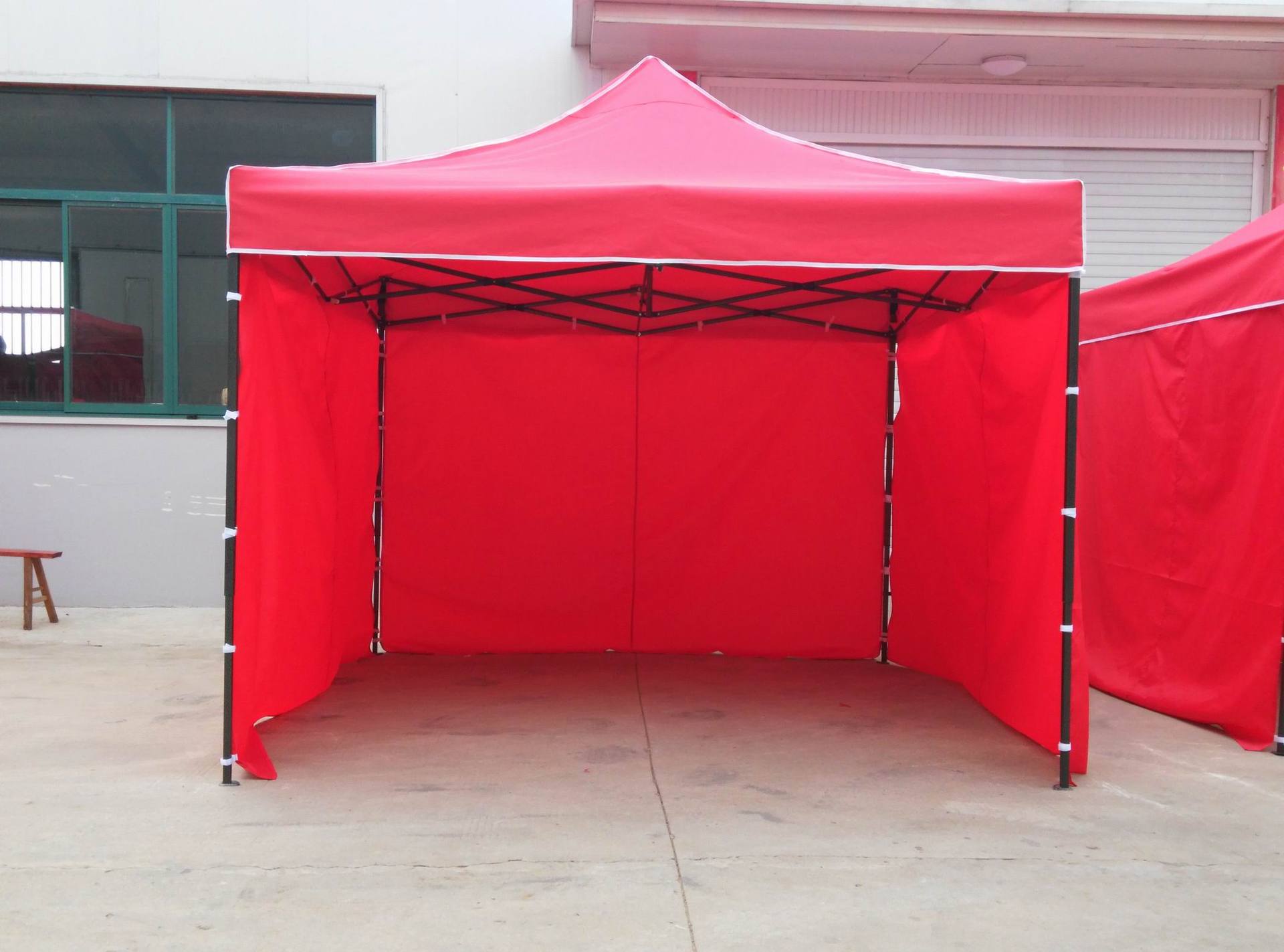 折叠帐篷_3x3风味小吃摊位尖顶折叠帐篷-城市另外一道风景 - 阿里巴巴