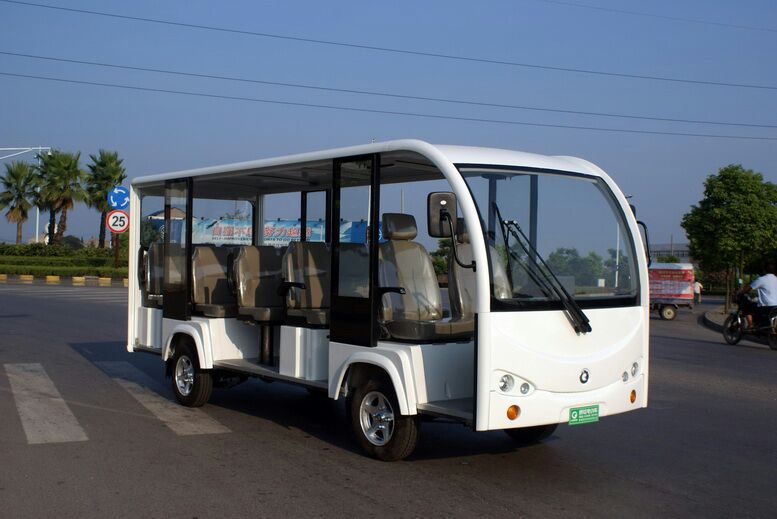 故宫博物院电动观光车 景区游客代步车 14座游览电动车