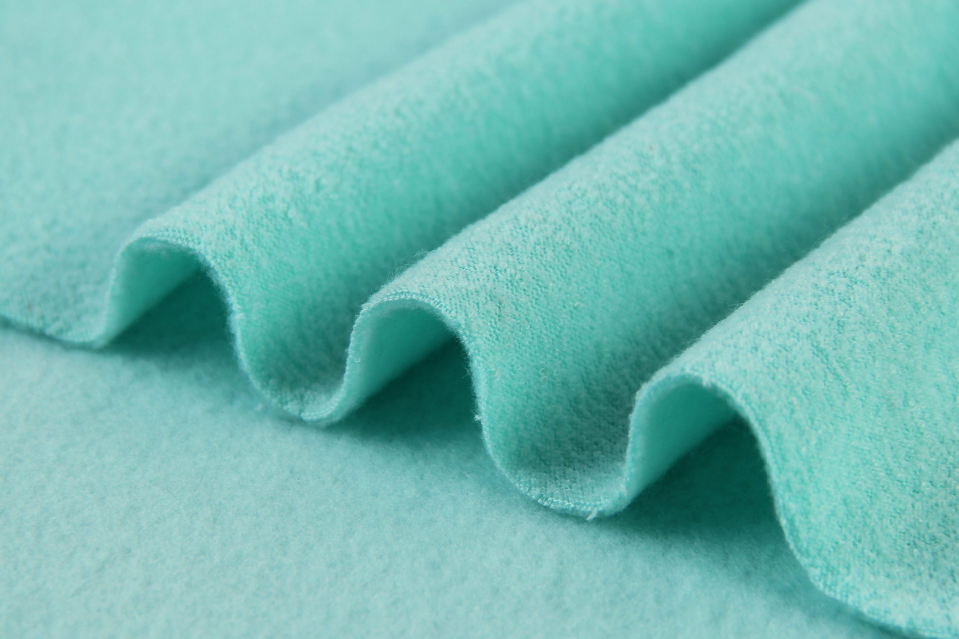 厂家批发 全涤短纤麻灰蚂蚁布 秋冬保暖服装针织面料