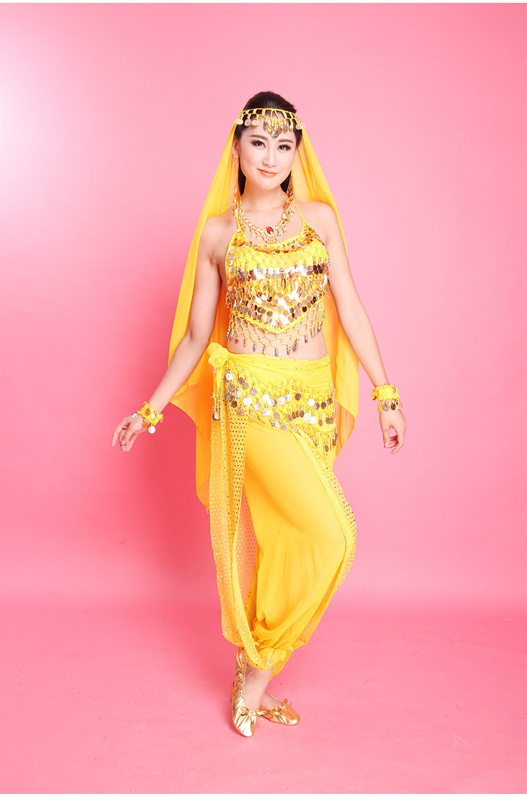 爆款肚皮舞印度舞服装肚皮舞服装套款肚皮舞小象牙肚兜三件套装