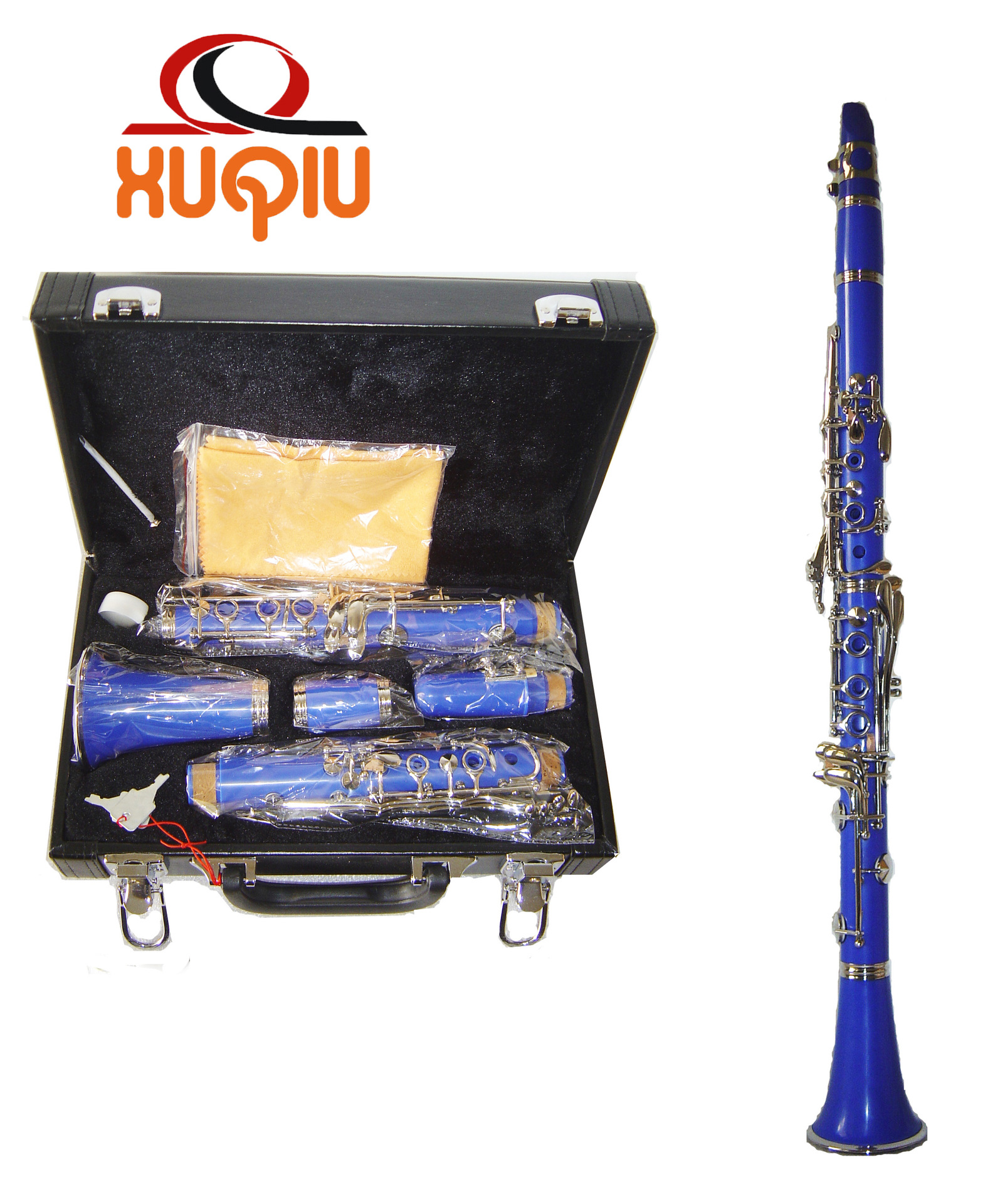 济南管乐厂家批发和零售降b调彩色单簧管 abs 彩色【多色可选 】