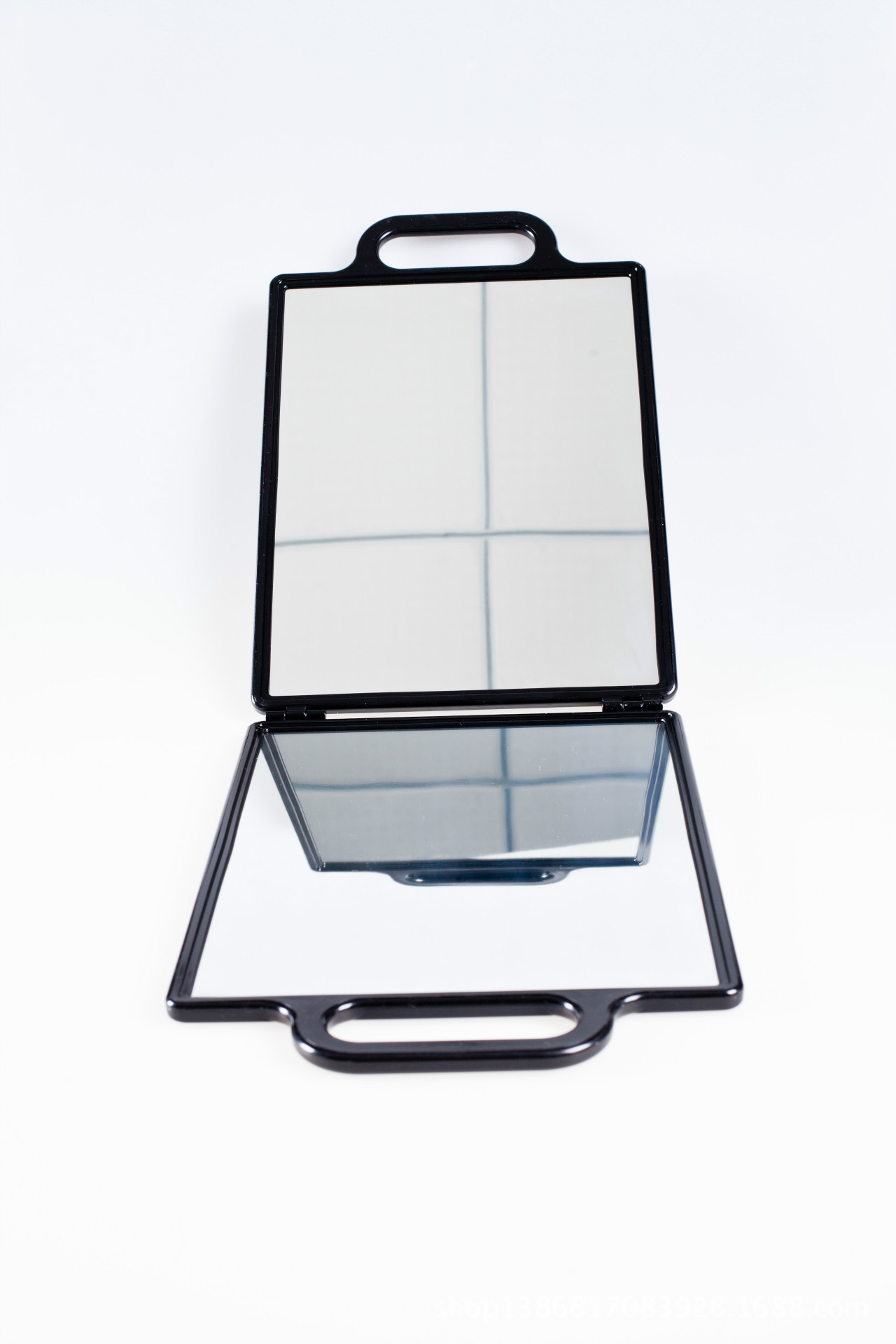 厂家供应发廊玻璃镜mirror/双面折叠/平面镜子/0em/代镜