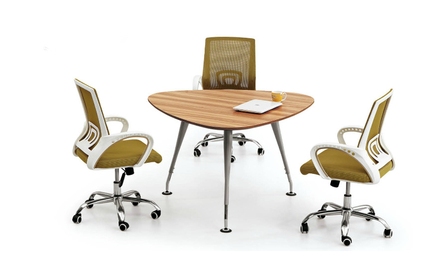 定制特价办公家具洽谈桌小型会议桌三角形可