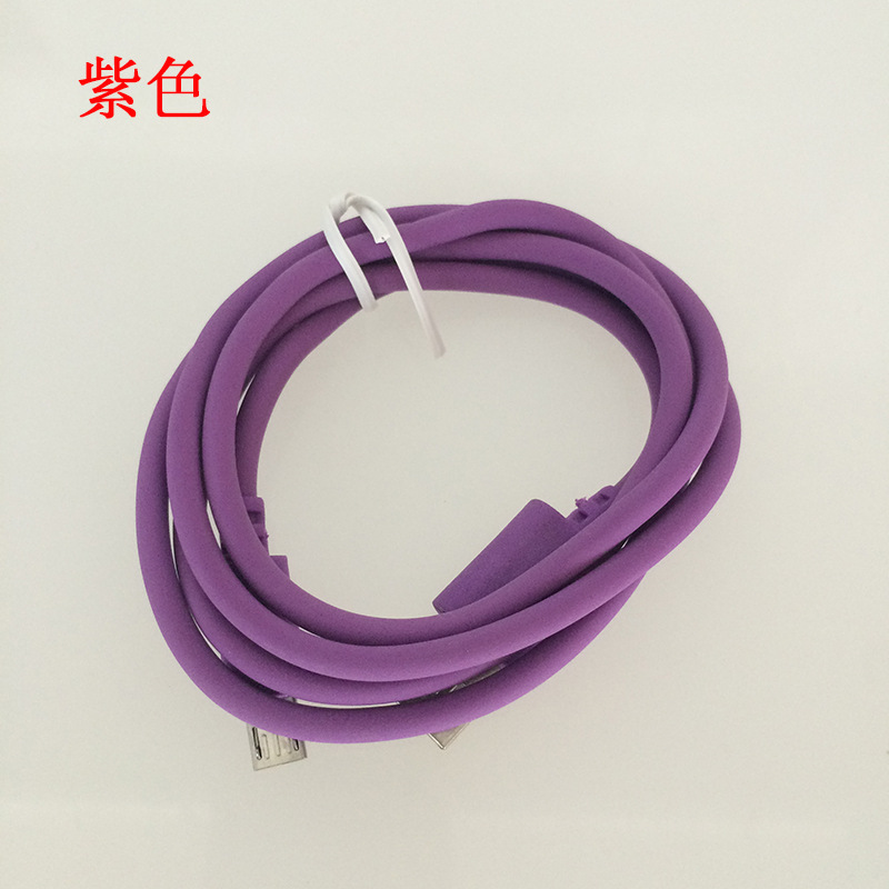 包邮3星miciro usb数据线 v8彩色小米 华为安卓通用麦克充电线