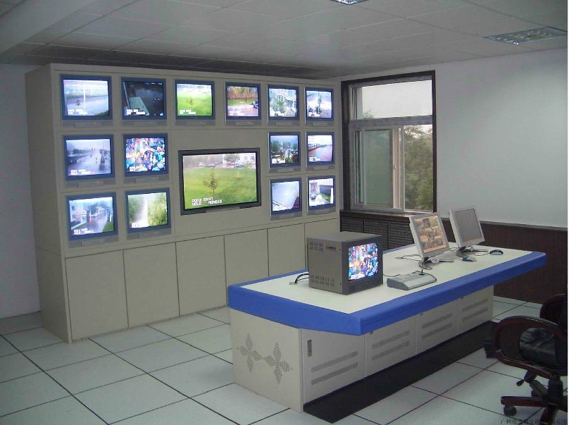 晶炬安防钢制监控电视墙 机房监控视频电视墙按 视频拼接墙