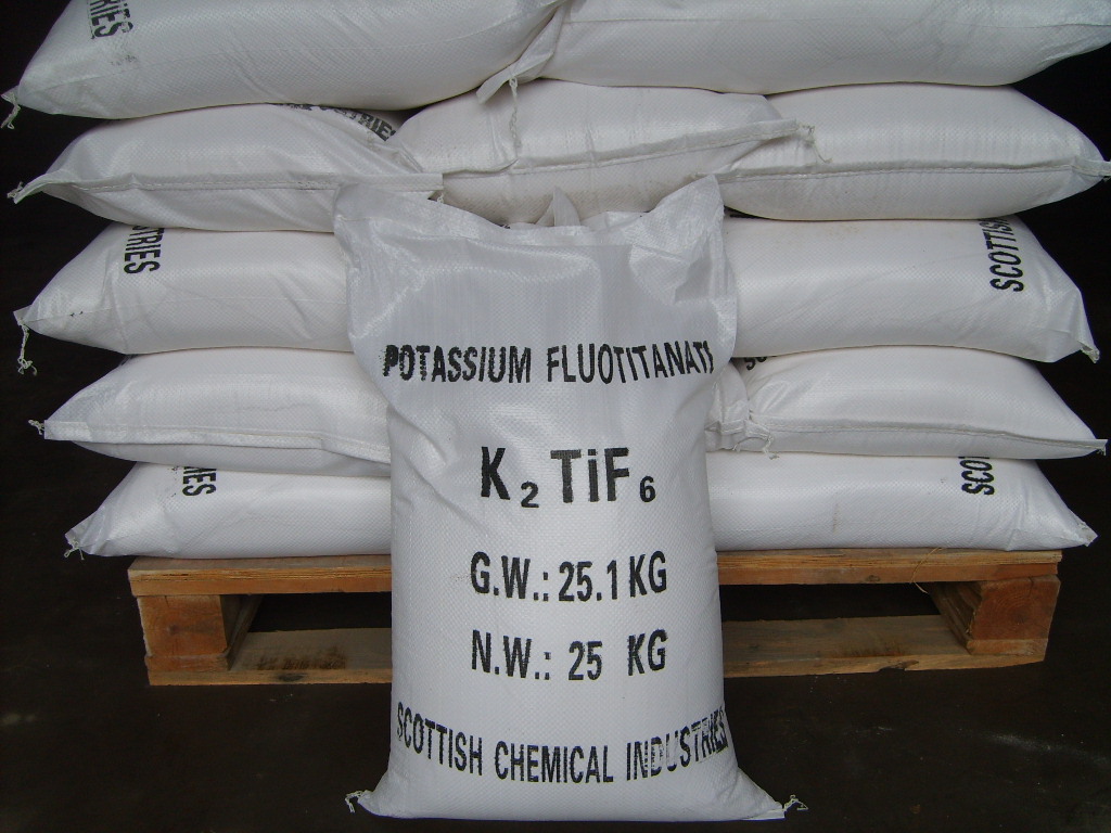 大量供应流动性氟钛酸钾