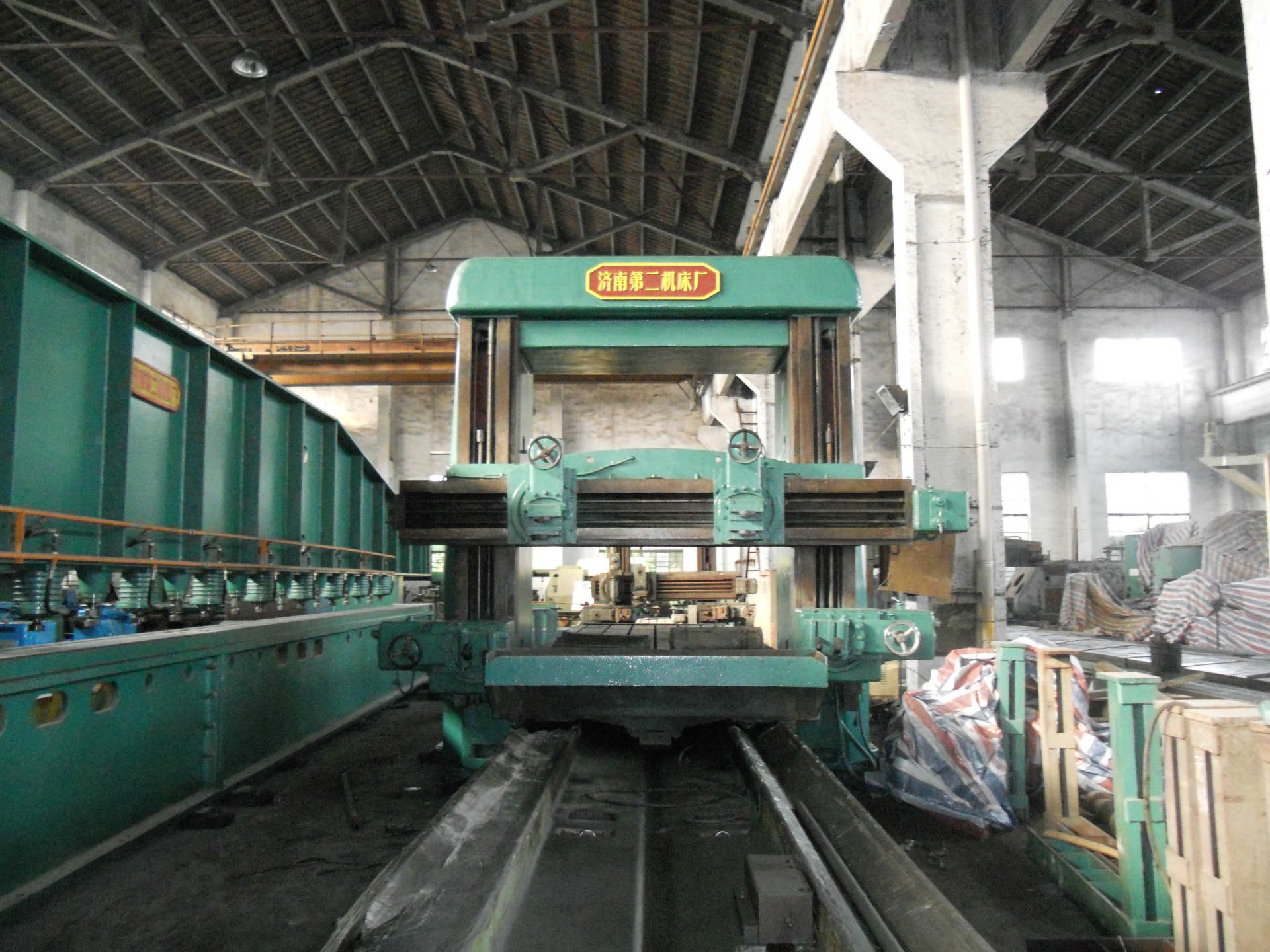 二手龙门刨b2020*6龙门刨2*6米可改龙门铣济南第二机床厂