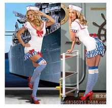 情趣内衣 性感妩媚 水手服 海军装 欧美抹胸海军服 性感角色扮演