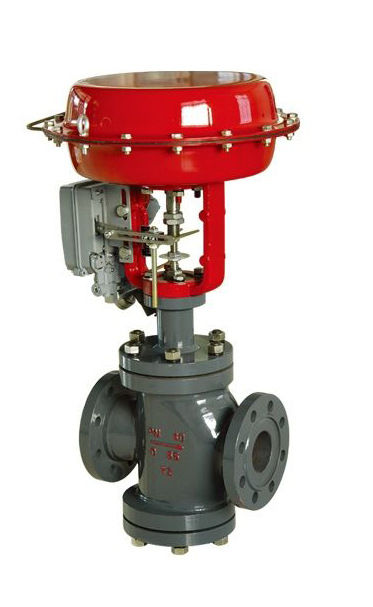 zman-16k气动薄膜双座调节阀 hep-64k防爆气动薄双座调节阀