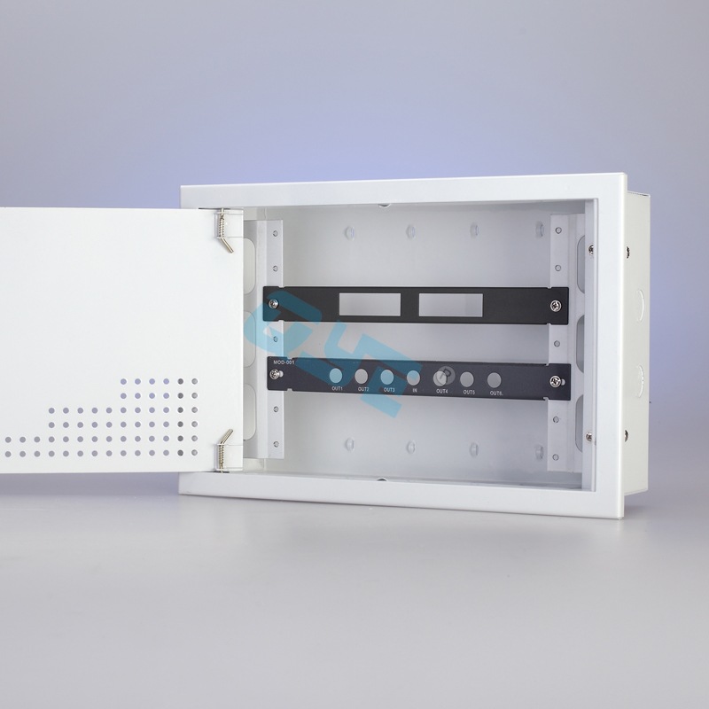 厂家直销300*200*100多媒体集线箱弱电箱 mini款光纤入户信息箱