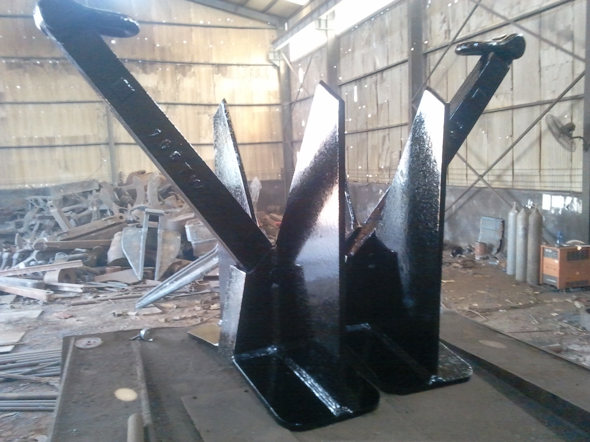 供应tw型波尔锚 type tw pool anchor,焊接大抓力锚