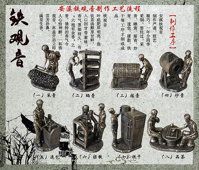 铁观音茶叶清香型安溪特产观音1725正品韵香铁观音茶叶批发