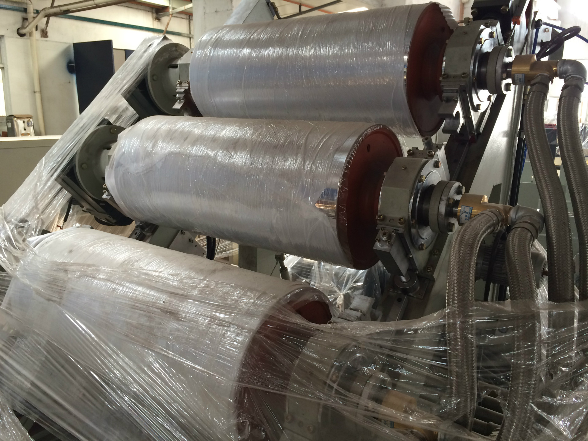 pet片材三辊压光机