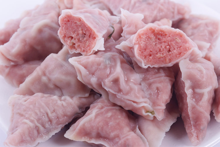 鱼丸系列 肉燕饺 速冻食品 火锅料 厂家直销 虾米 霞米饺 11克/个