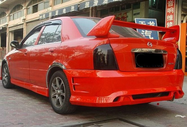 适用海马福美来改装大包围豪华版海福星汽车改装配件前杠后杠侧裙