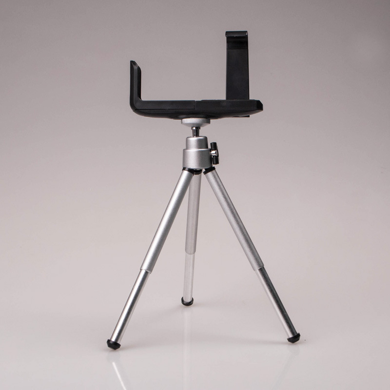 好品质铝合金三脚架 手机自拍三角架 金属小脚架 手机支架热销品