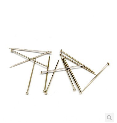 得力文具 deli 0016 办公用品 大头针 大头钉 镀镍大头针 50g/盒