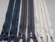 裤子拉链 3#尼龙20cm自锁闭尾三力拉锁厂家直销服装辅料现货批发