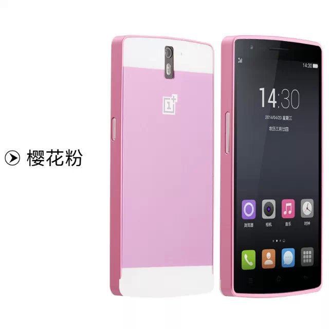 批发新款一加手机壳 一加金属边框加pc后