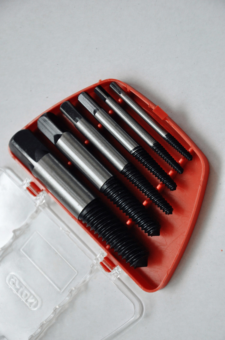 拓卡 六件套 断丝取出器 /轮滑鞋滑丝取出器 /断头螺丝取出器