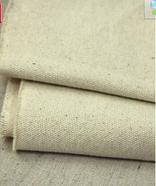 【纯白白帆布老帆布加厚布料坯布本色布背景布漂白布10安8安环保袋】