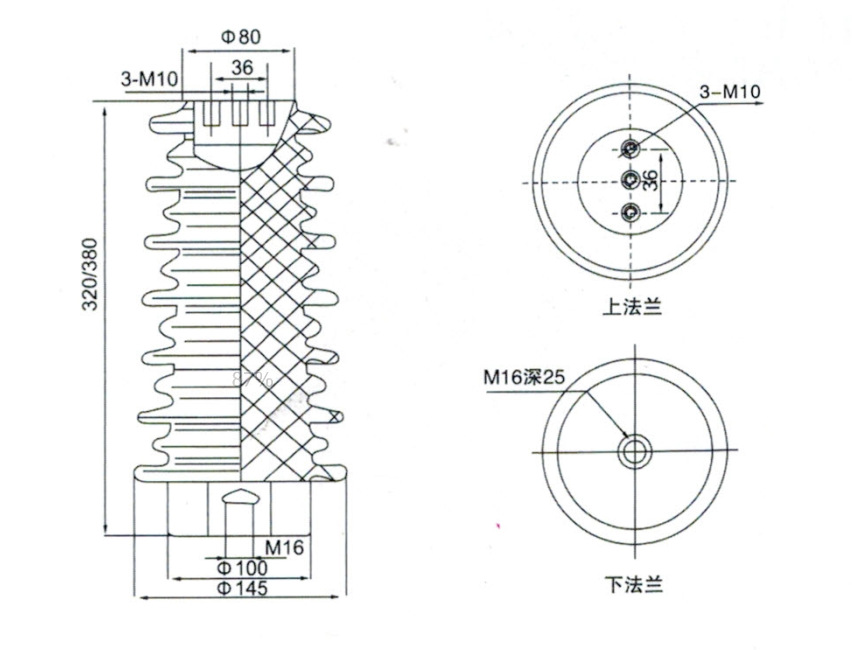 **促销 zj-35q/145x320 支柱绝缘子 质量保.