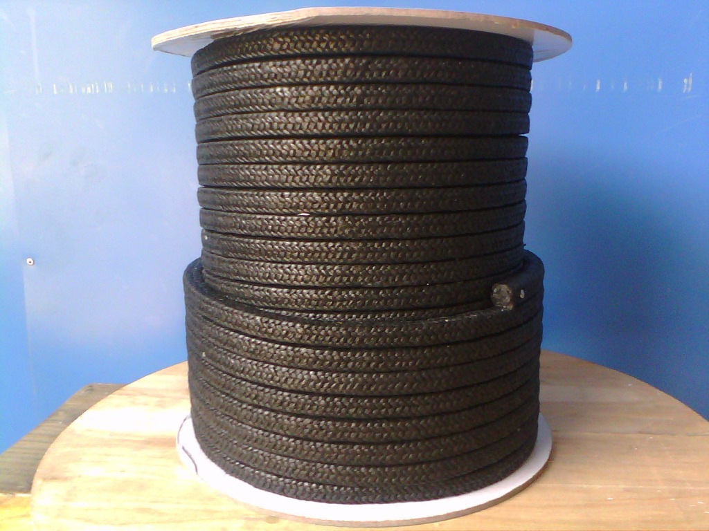 黑色碳纤维盘根 碳素纤维盘根碳化纤维盘根 优质耐高温高水基盘根