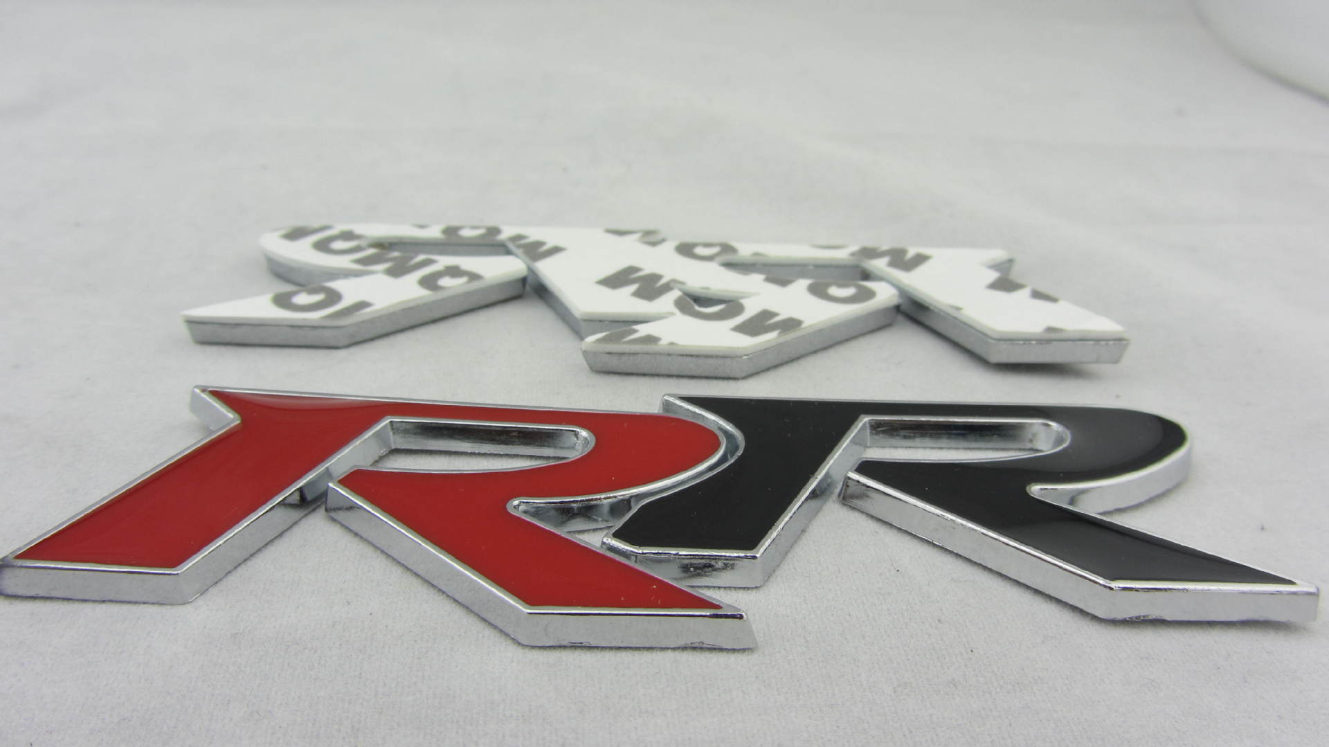 本田无限双rr金属改装车标 侧标尾标 3d立体金属车标贴标